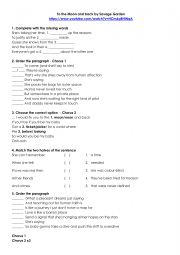 English Worksheet: To the Moon and back by Savage Garden 