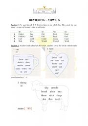 English Worksheet: Pronunciation 