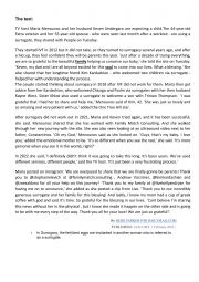 English Worksheet: Second End-Term Test 3rd Form Arts 