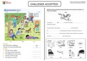 English Worksheet: STARTERS_WRITING 