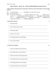 Test Simple Present