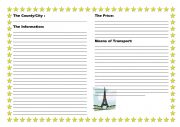 English Worksheet: Tour Guide