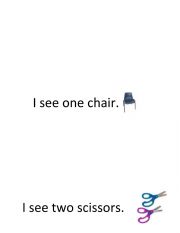 English Worksheet: I see- school 