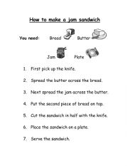 How to make a sandwich