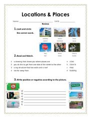Locations and places