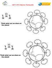 English Worksheet: sharing the planet