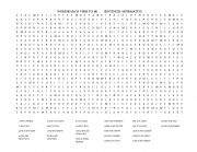 WORDSEARCH VERB TO BE