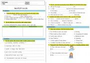 English Worksheet: COMMON CORE QUIZ