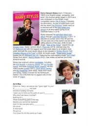 As it Was Harry Styles song with tasks