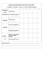 English Worksheet: Shelf Evaluation