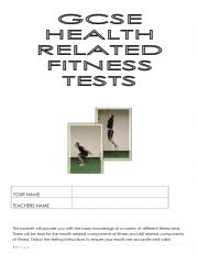 English Worksheet: Health and fitness