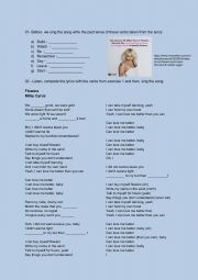 English Worksheet: Flowers