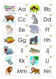 Phonic Alphabet Circle with instructions