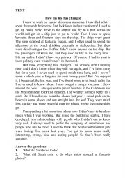 reading. texts