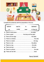 Prepositions of Place