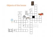 English Worksheet: Objects of the house