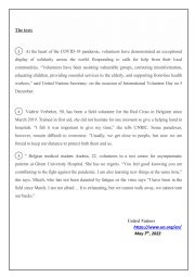 English Worksheet: 9th form end 3