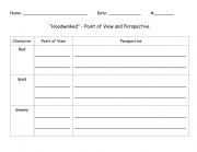 English Worksheet: Hoodwinked movie worksheet