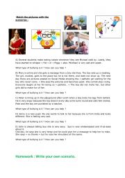 English Worksheet: Bullying