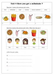 English Worksheet: FF2 unit 4