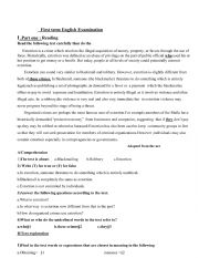 English Worksheet: worksheet ethics