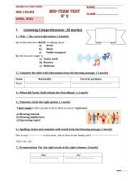 mid term-test-n3-9th-form-