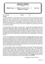 English Worksheet: 3rd form exam