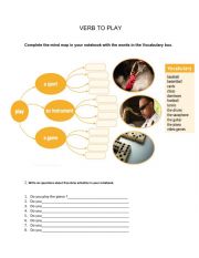verb to play