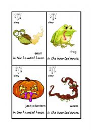 Halloween description cards p3 of 6