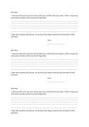 English Worksheet: writing a letter to Jane lesson 3 generation gap 9th form