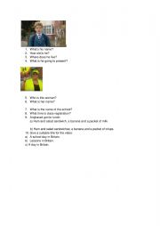 English Worksheet: School