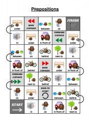 English Worksheet: Preposition