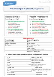English worksheet: Lesson