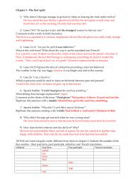 English Worksheet: a christmas carol correction chap 3.4.5.6 and assessment
