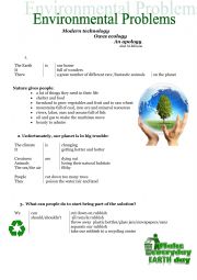 Environmental  Problems part 1