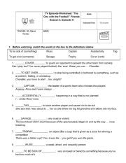 English Worksheet: FRIENDS