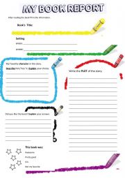 Book Report Template