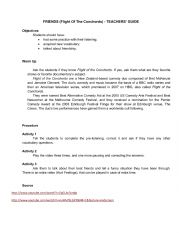 English Worksheet: Flight of The Conchords - Friends