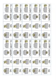 English Worksheet: prepositions