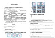 English Worksheet: WORKSHEET
