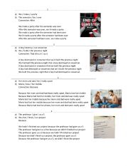 English Worksheet: Past perfecta and Past simple practice