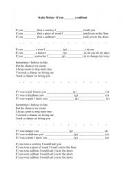 English Worksheet: conditionals