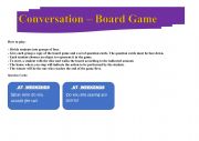 Conversation Game - Present Simple