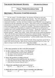 English Worksheet: Mock Exam - Racism