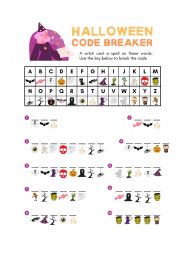 Halloween codebreaker