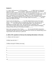 English Worksheet: Wh Question