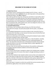 English Worksheet: Reading Comprehension