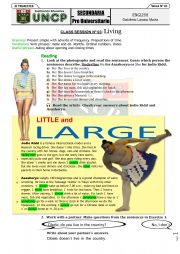 English Worksheet: LIVING