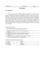 English Worksheet: communication and technology