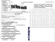 English Worksheet: NUTRITION WORKSHOP 